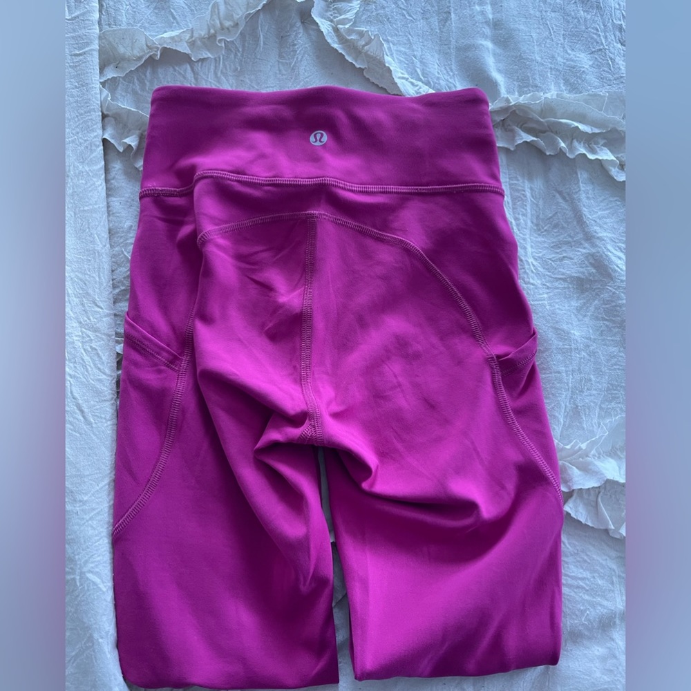 Pink , ripened raspberry Lululemon leggings